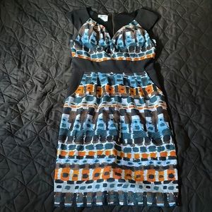 Maggy L size 8 cap sleeve dress